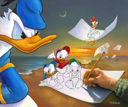 Donald Duck Art Donald Duck Art Off the Page